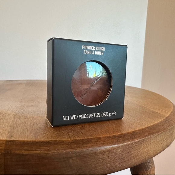 2x MAC Powder Blush in Film Noir Full Size 0.21 oz 6 Grams New in Box Pink Dark - Picture 2 of 5